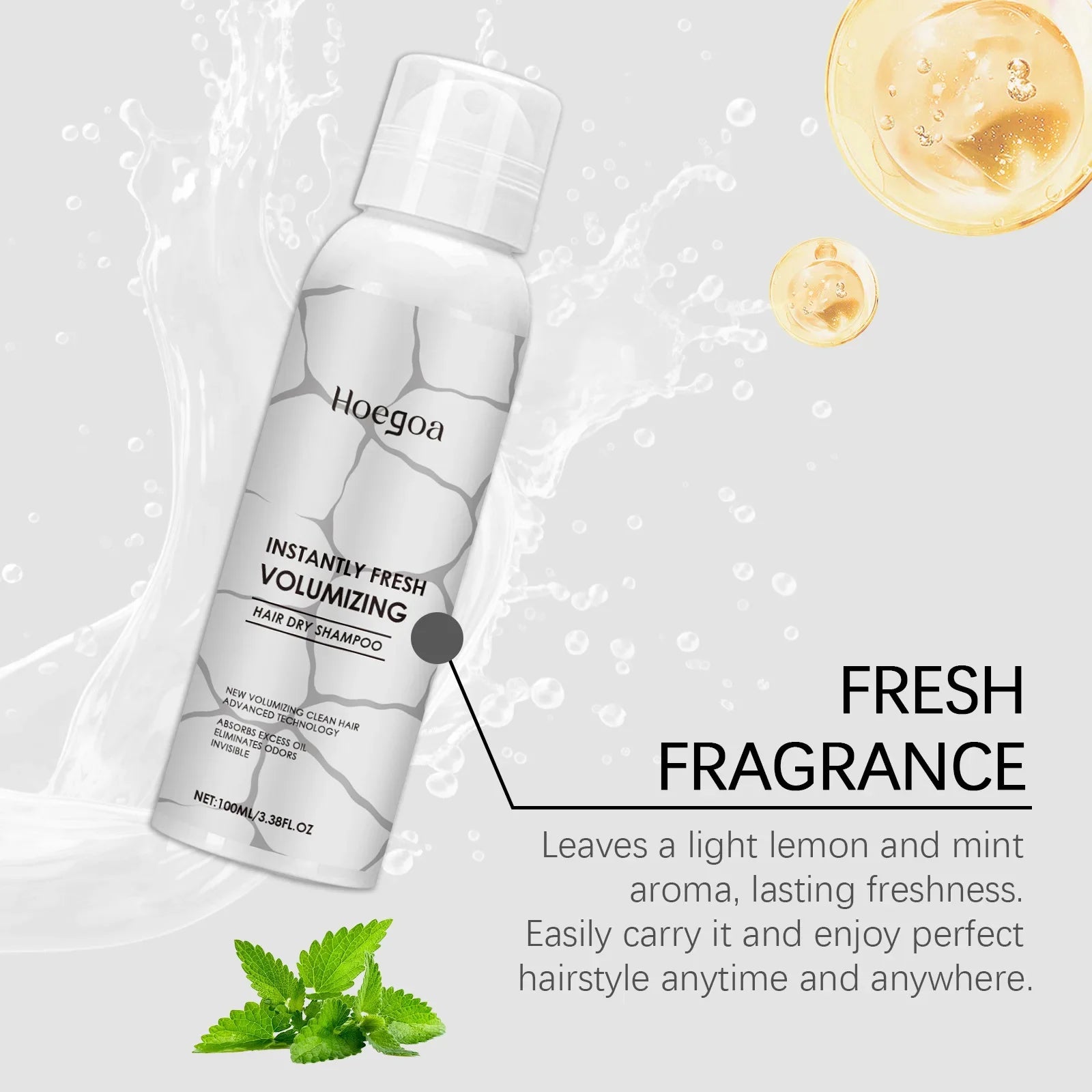 Instant Hair Volume Boost Spray